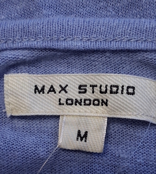 NWT Max Studio Linen Blend Sleeveless Top    Size M - Picture 12 of 12